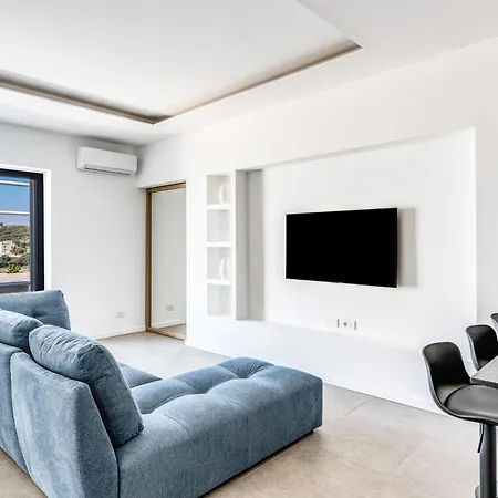 San Montano - Sea View With Panoramic Bbq Terrace & Services - Feeling Italy Apartamento Massa Lubrense